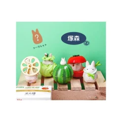 Best Small Totoro & Vegetables Collect of 6 figurines - My Neighbor Totoro Figurines