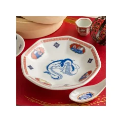 Hot Soup plate Haku dragon M - Spirited Away Kitchenware
