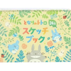 Sale SPIRAL NOTEBOOK COLORFUL LEAF PATTERN TOTORO - MY NEIGHBOR TOTORO Notebooks And Notepads
