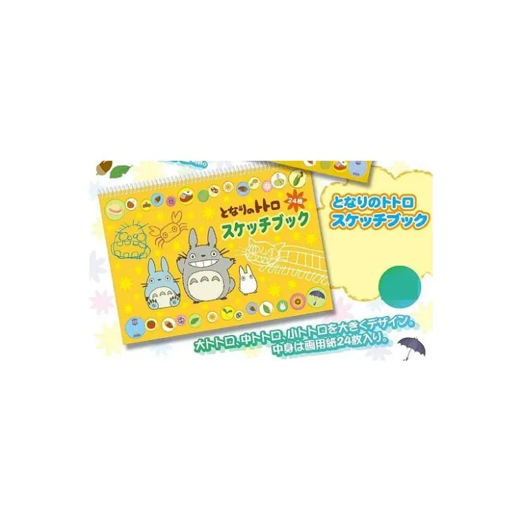 Discount SPIRAL NOTE BOOK TOTORO YELLOW Notebooks And Notepads