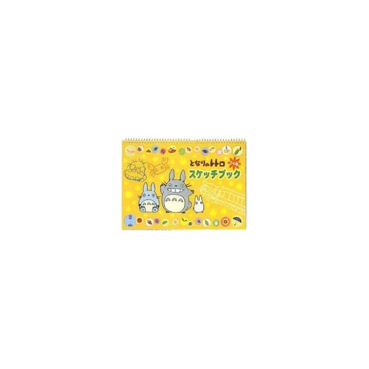 Discount SPIRAL NOTE BOOK TOTORO YELLOW Notebooks And Notepads