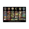 Clearance Stained glass Puzzle 1000P Aburaya Characters gallery - Spirited Away Jigsaw Puzzle