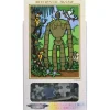 Stained glass Puzzle 126P Robot Gardener - Castle in the Sky Jigsaw Puzzle