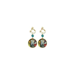Outlet STAINED GLASS SERIES - EARRINGS LOUISE&BARON -WHISPER OF THE HEART Jewellery