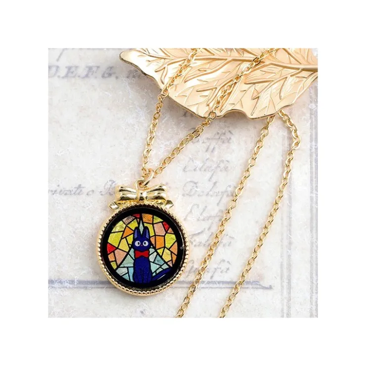 Clearance STAINED GLASS SERIES - PENDANT KIKI- KIKI'S DELIVERY Jewellery
