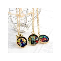 Clearance STAINED GLASS SERIES - PENDANT KIKI- KIKI'S DELIVERY Jewellery