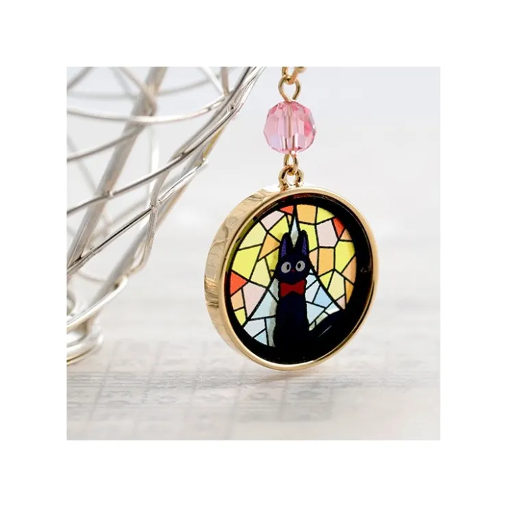 Sale STAINED GLASS SERIES - PIERCED EARRINGS KIKI- KIKI'S DELIVERY Jewellery