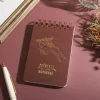 Online Stamped ring notebook 11,5×7,2cm Ashitaka & Yakul - Princess Mononoke Notebooks And Notepads