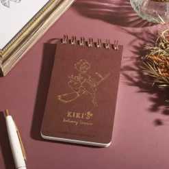 Outlet Stamped ring notebook 11,5×7,2cm Kiki on her broom - Kiki's Delivery Notebooks And Notepads