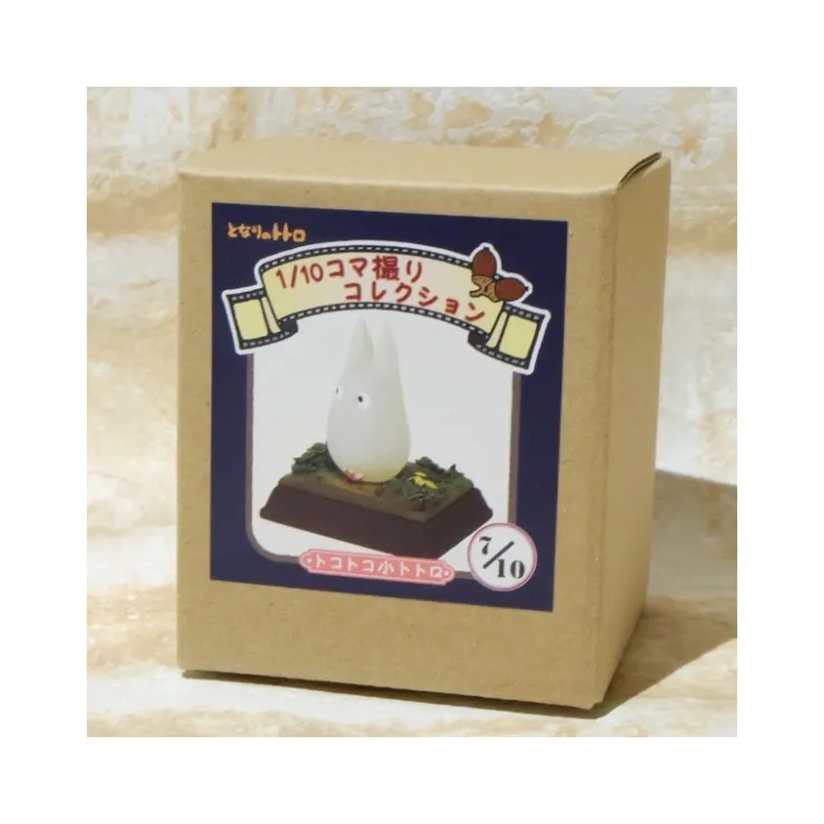 Clearance Statue Collection Stop Motion Totoro White Race Pose 7 - My Neighbor Totoro Statues