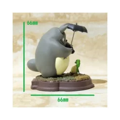 Outlet Statue Collection Stop Motion Totoro Grey Dondoko Pose 8 - My Neighbor Totoro Statues