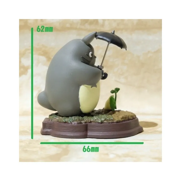 Outlet Statue Collection Stop Motion Totoro Grey Dondoko Pose 6 - My Neighbor Totoro Statues