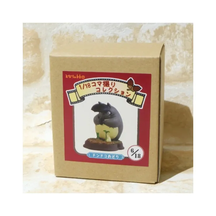 Outlet Statue Collection Stop Motion Totoro Grey Dondoko Pose 6 - My Neighbor Totoro Statues