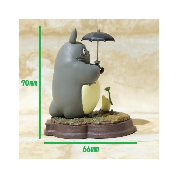 Online Statue Collection Stop Motion Totoro Grey Dondoko Pose 2 - My Neighbor Totoro Statues