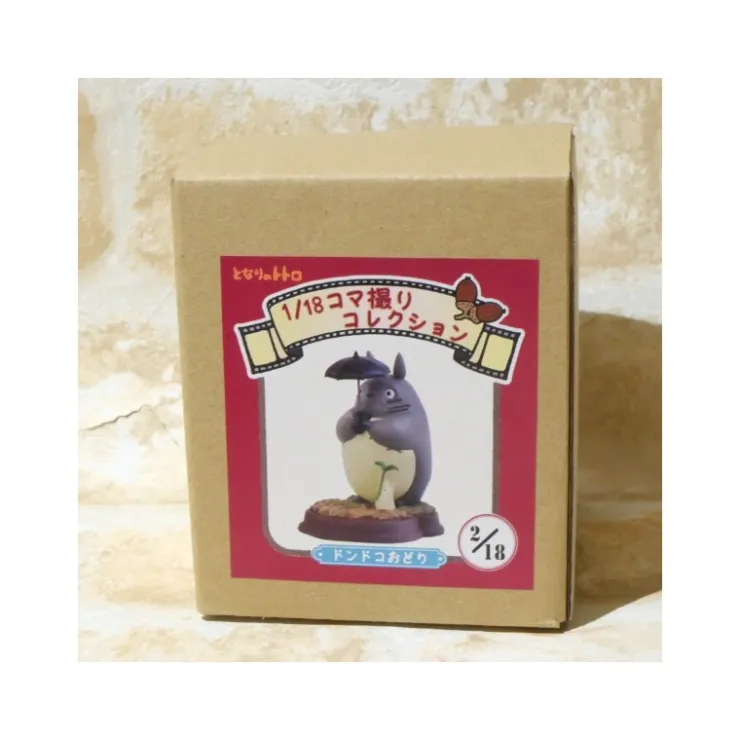 Online Statue Collection Stop Motion Totoro Grey Dondoko Pose 2 - My Neighbor Totoro Statues