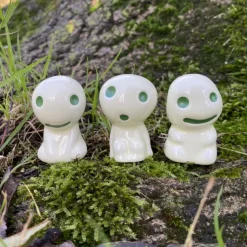 Statue Kodama A & 1 Blind Power Stone - Princess Mononoke Statues