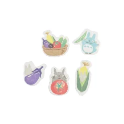Best Sticker set Break Time Vegetables - My Neighbor Totoro Small Equipment
