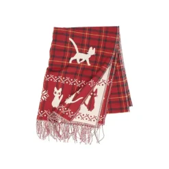 Outlet Stole With Button Jiji Check Pattern - Kiki's Delivery Service Outfits