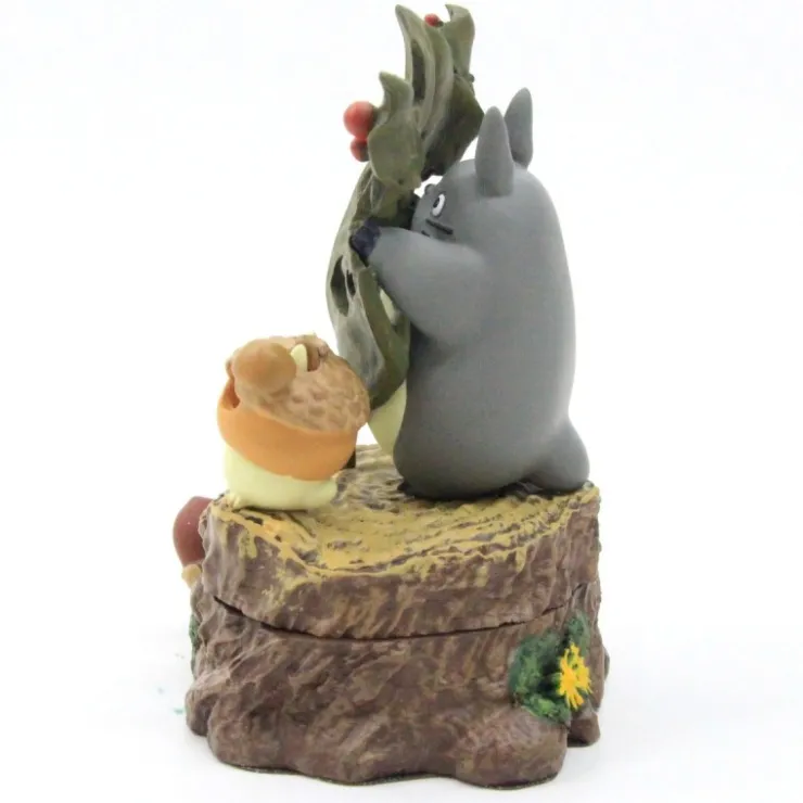 Online STORAGE BOX TOTORO WITH LEAF MASK Jewellery Boxes