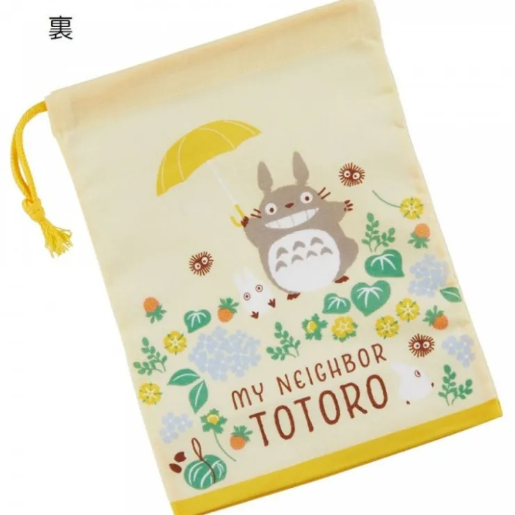 Sale String pouch Totoro Holding Umbrella - My Neighbor Totoro Bags