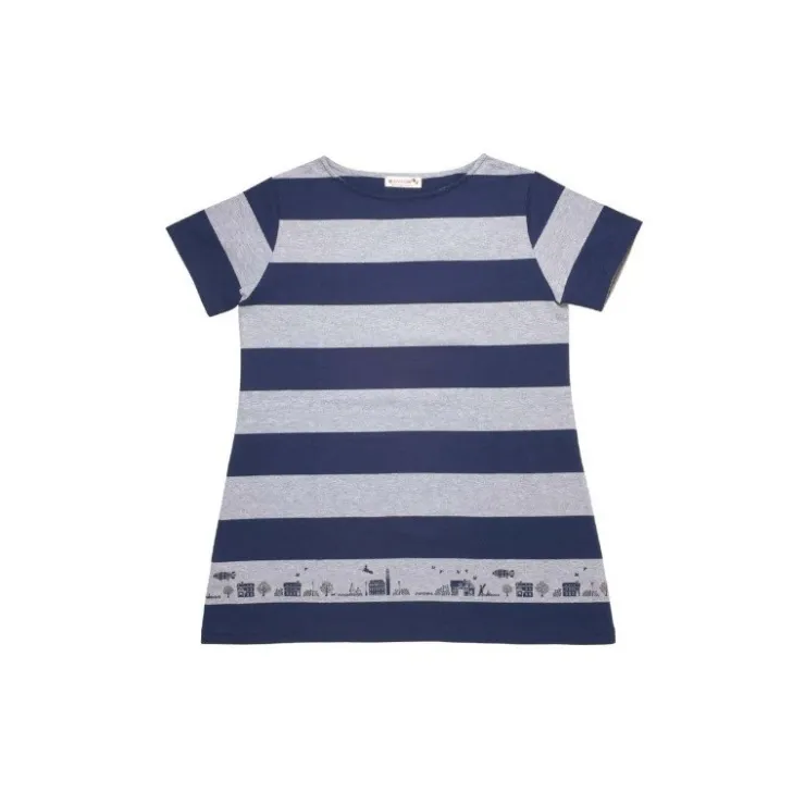 Discount STRIPED TUNIC TOP KIKI KORIKO TOWN BLACK×WHITE - KIKI'S DELIVERY SERVICE Outfits
