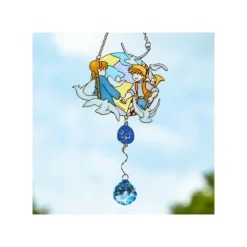 Outlet Sun catcher Stained glass Sheeta & Pazu - Castle in the Sky Décoration