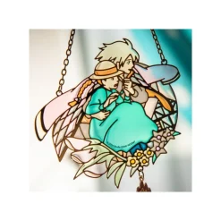 Outlet Sun catcher Stained glass Sophie & Hauru - Howl's Moving Castle Décoration