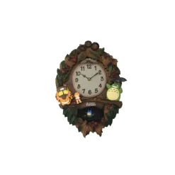 New Swing Clock Autumn Leaves - My Neighbor Totoro Décoration