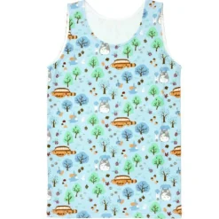 Online TANK TOP WITH TOTORO LIGHT BLUE IMAGE (WOMAN) - MY NEIGHBOR TOTORO Outfits