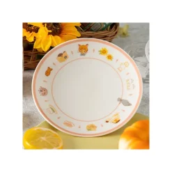 Hot Tea time & Cat Plate - The Cat Returns Kitchenware