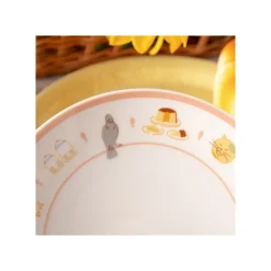 Hot Tea time & Cat Plate - The Cat Returns Kitchenware