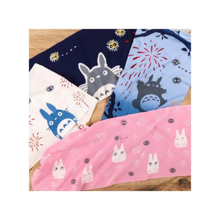 Best Tenugui Small Totoro Fireworks - My Neighbor Totoro Household Linen