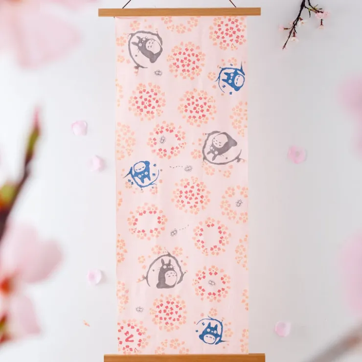 Online Tenugui Totoro Sakura - My Neighbor Totoro Household Linen