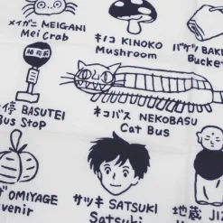 Tenugui Totoro symbols - My Neighbor Totoro Outfits