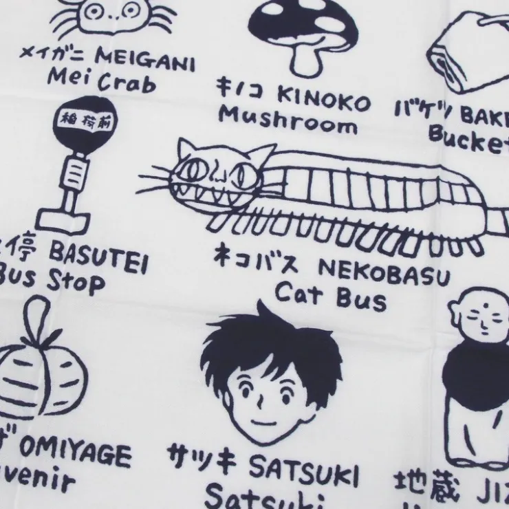 Tenugui Totoro symbols - My Neighbor Totoro Outfits