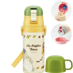 Clearance Thermos Bottle double opening Totoro & Catbus - My Neighbor Totoro Kitchenware
