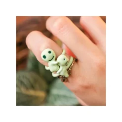 Clearance Three Ring set Kodama - Princess Mononoke Jewellery