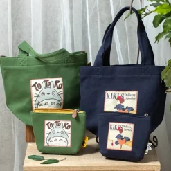 Tote bag Totoro Autumn Green - My Neighbor Totoro Bags