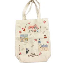 Sale Tote bag with patch Kiki’s town  - Kiki's Delivery Service Bags