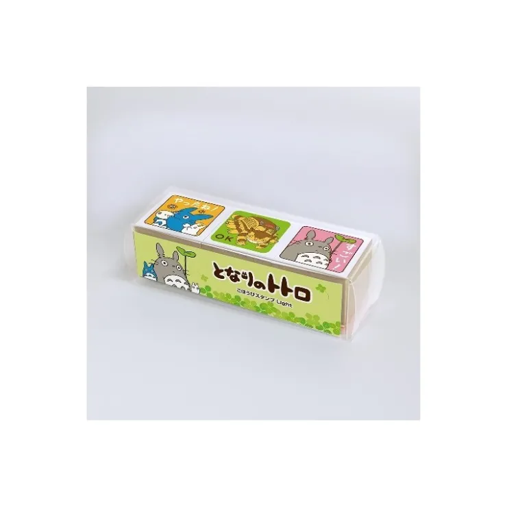 Outlet Totoro and Catbus Wood Stamps Cubes - My Neighbor Totoro Small Equipment