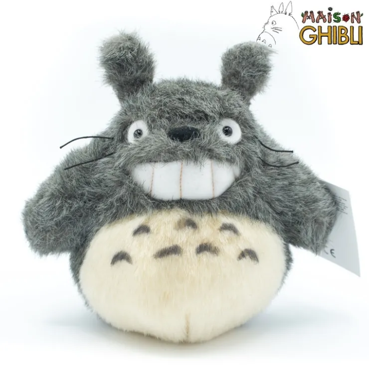 Hot Totoro Backpack Clip Grey - My Neighbor Totoro Classic Plush