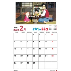 Hot Totoro calendar 2024 - EN Schedule Diaries And Calendars