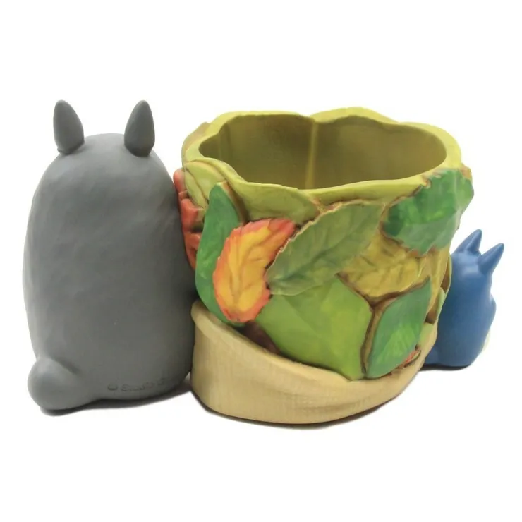 TOTORO FLOWER BUCKET LEAVES BAG - MY NEIGHBOUR TOTORO Décoration
