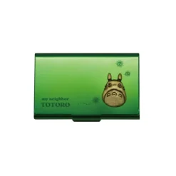 Online Totoro Metal Card Case Green - My Neighbor Totoro Accessories