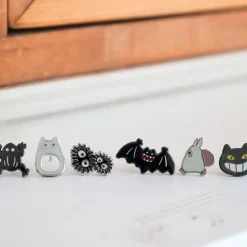 New Totoro opening Pierced Earrings set of 6 - My Neighbor Totoro Jewellery