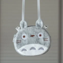 New Totoro Plush Pouch 12,5 x 15,5 x 2 cm - My Neighbor Totoro Bags