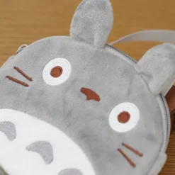 New Totoro Plush Pouch 12,5 x 15,5 x 2 cm - My Neighbor Totoro Bags