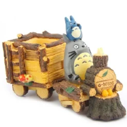 Hot TOTORO TRAIN FLOWER BUCKET - MY NEIGBOUR TOTORO Décoration