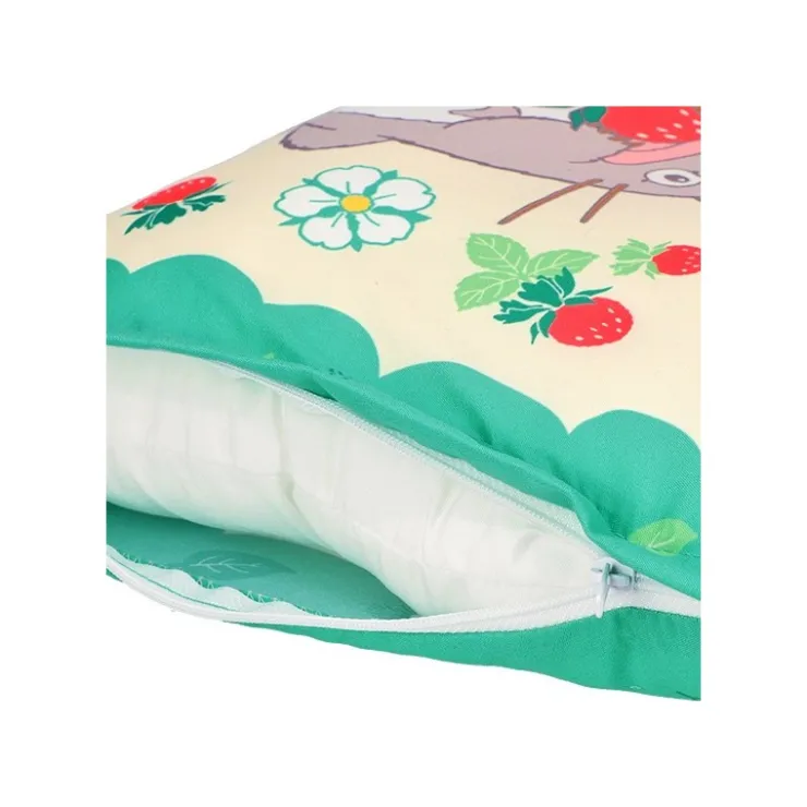 Totoro with strawberries pillow 28 x 39 cm - My Neighbor Totoro Furniture