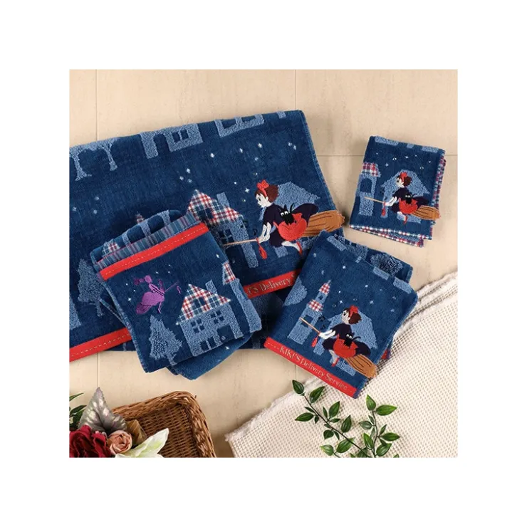 New Towel The Night of Departure 34x80 cm - Kiki's Delivery Service Household Linen